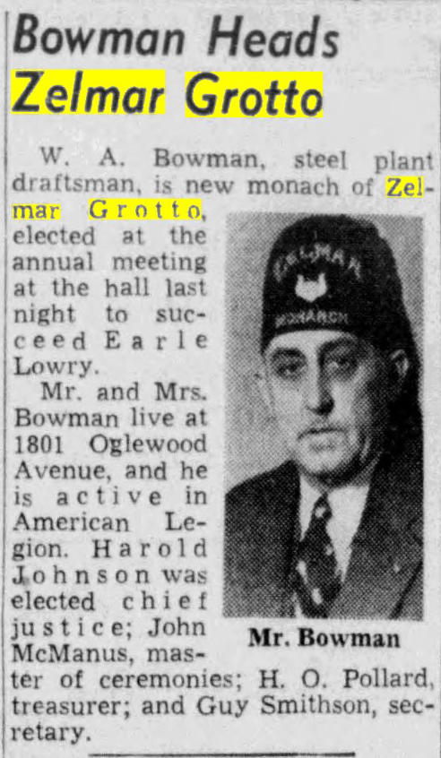 William Andrew “Andy” Bowman